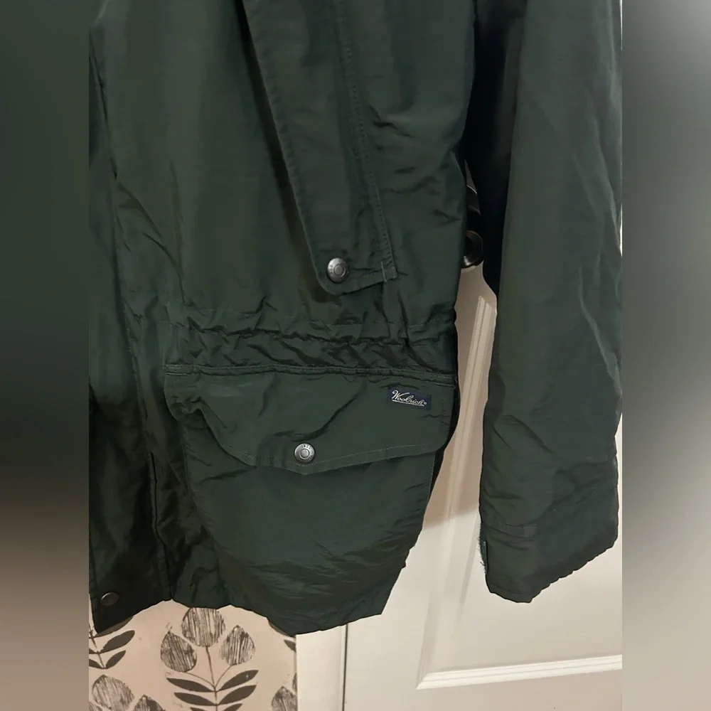 Vtg Woolrich Rugged Outdoor wear Men's Military Field Jacket - Wool Green Sz L - Picture 6 of 13